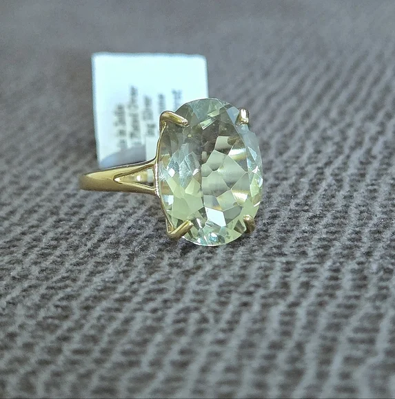 Shivam Green💚 Amethyst Ring💍 - NWT - Picture 13 of 16